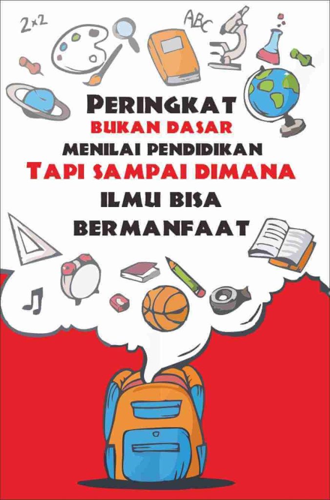 Poster buku adalah jendela dunia