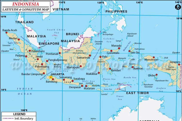 letak astronomi indonesia