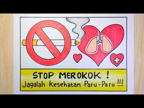 poster stop merokok